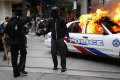Toronto burning