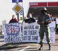 Actie tegen Esso: boycott Esso