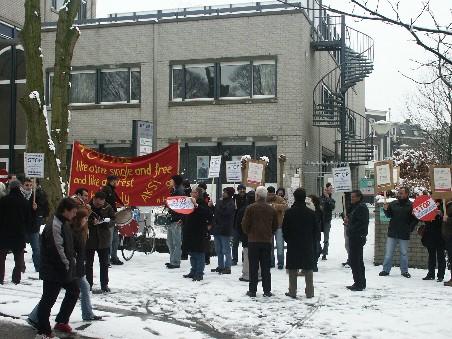 Actie in Nijmegen