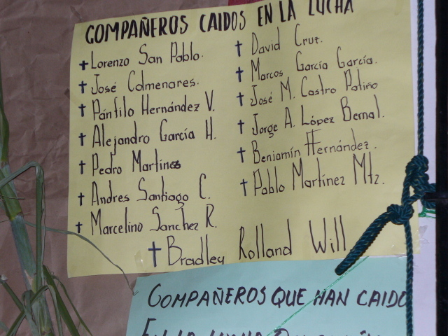 alle doden gevallen in Oaxaca vanaf 14 juni