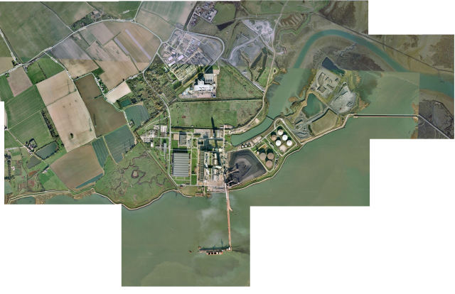 Overzichtskaart voor land, zee en luchtgroepen