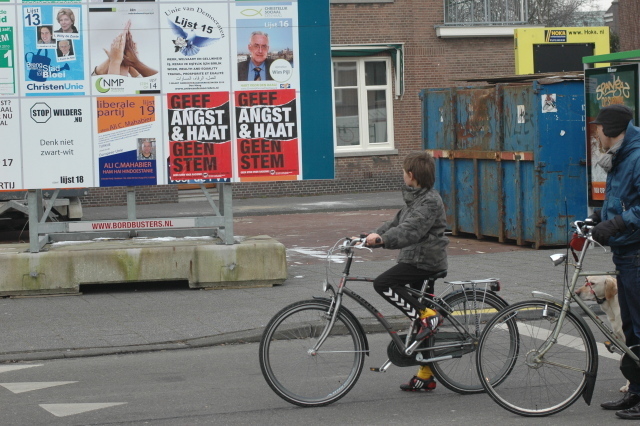 Posters in Den Haag