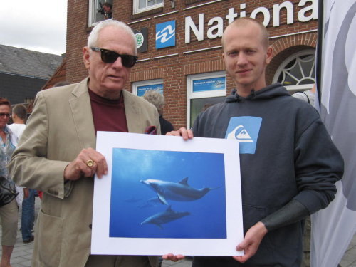 Voormalig dolfijnentrainer nu activist Ric O'Barry geeft volle steun