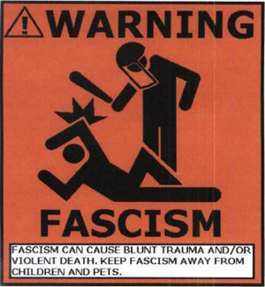 Warning fascism from the top