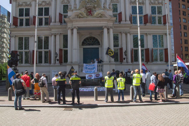 Dutch Defense League demonstratie Rotterdam 24 mei 2015 Dutch Defense League demonstratie Rotterdam 24 mei 2015