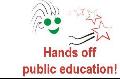 hands off public education