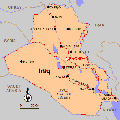 Irak: weer plat gebombardeerd 