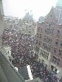 Februari 2003: 100.000 demonstranten in Amsterdam tegen Irak-oorlog