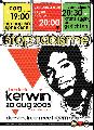 Poster Kerwin-demonstratie zaterdag