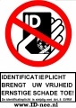 Stop de ID plicht!