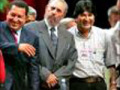 Hugo Chvez, Fidel Castro, Evo Morales