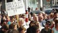 Protest voor Turkse consulaat te Brussel 