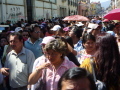 demonstranten in Oaxaca