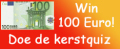 Doe de kerstquiz, win 100 euro !