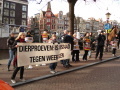 Protest bij het Consulaat van Nepal in Amsterdam