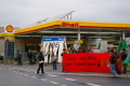 Agrobrandstoffen actie op straat in Bonn