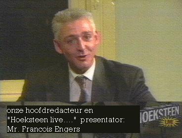 Francois Engers is een bekend gezicht op Amsterdam 1 & A2 TV