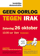 Kom ook naar de demonstratie in Amsterdam!