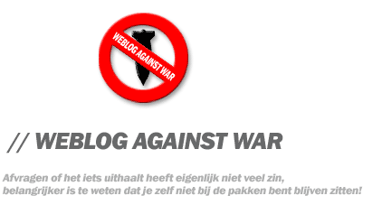 Weblog Against War