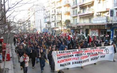 Balkan Anarchists Against the War