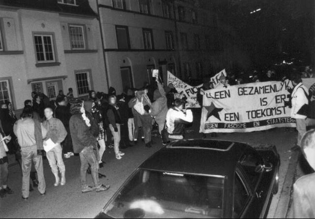 Kundgebung bei Bikker in Hagen 1995