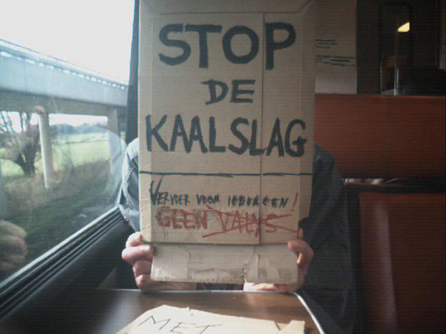 STOP DE KAALSLAG! Vervoer voor iedereen! Geen Valys