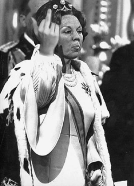 Beatrix tijdens de kroning op 30 april 1980