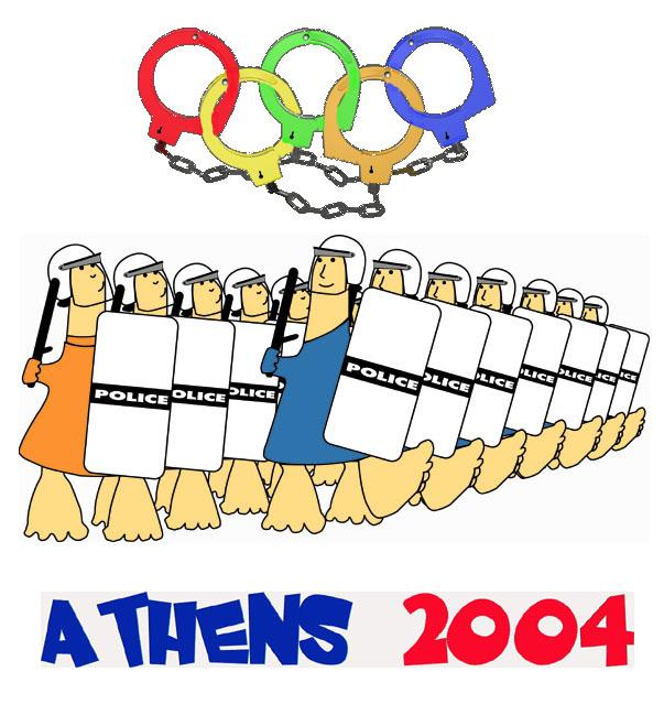 Politiestaat Athene Olympische Spelen