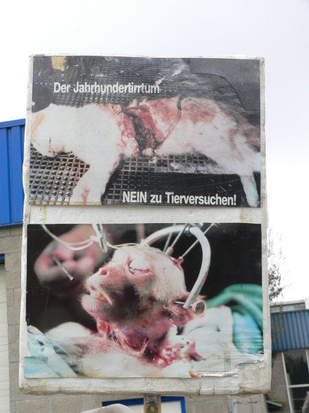 Fotoreportage: Int.demo tegen vivisectie