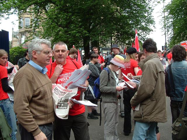 Joe Higgins, radicaal socialistisch en activistisch parlementslid uit Ierland
