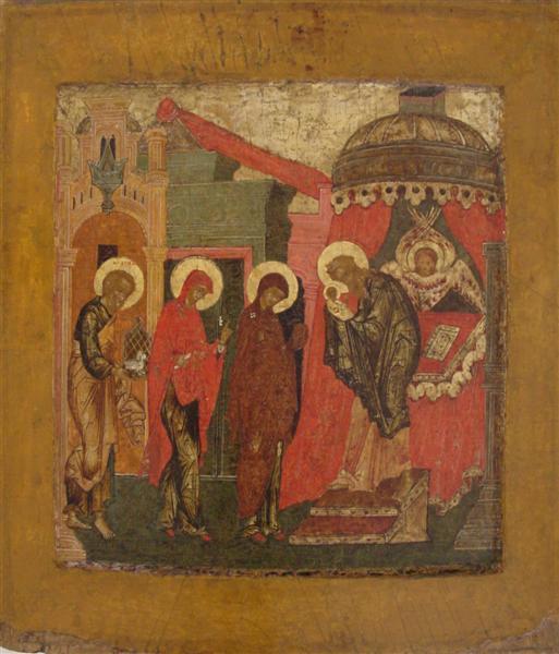 Opdracht van Christus in de tempel, Rusland, 17e eeuw