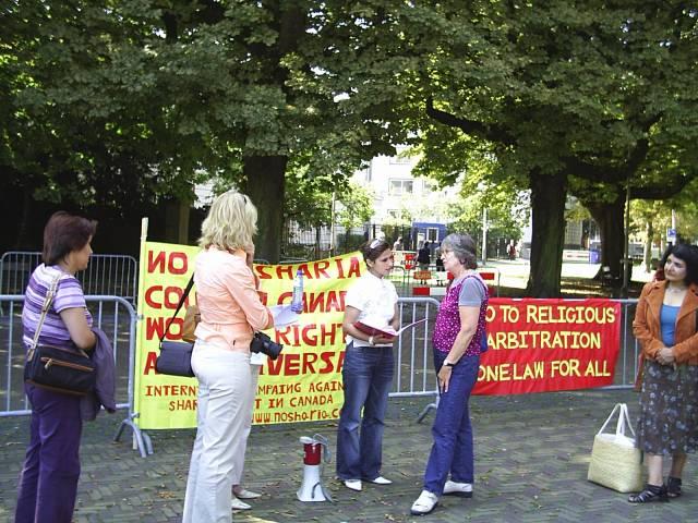 8 september anti sharia wake den Haag
