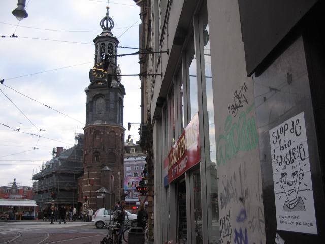 A3 poster, nabij Muntplein Amsterdam. 2005