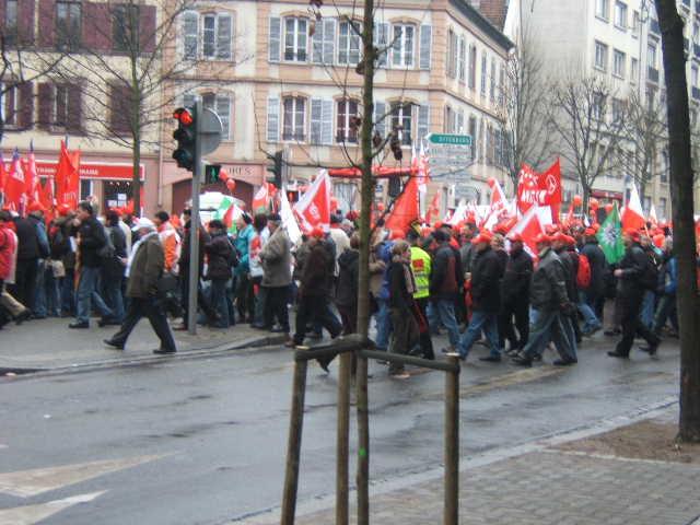 Strasbourg demonstration
