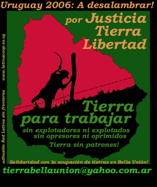 Uruguay: Arriba los que luchan!