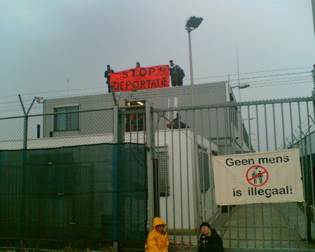 Eerdere blokkade Heerhugowaard, 29 maart 2007