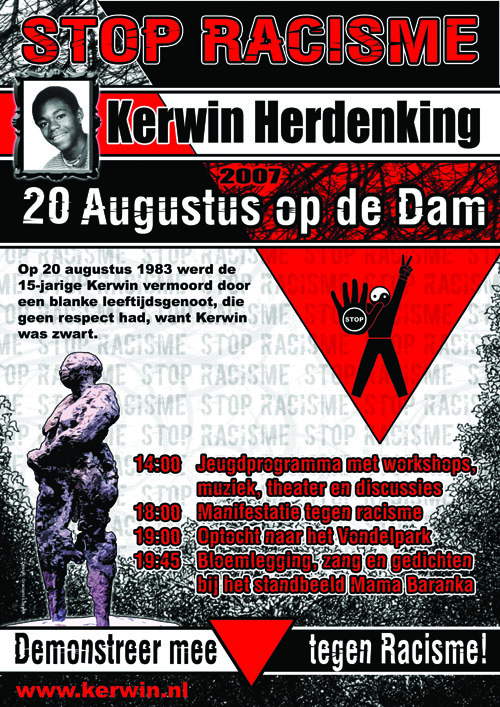 flyer kerwin herdenking 2007