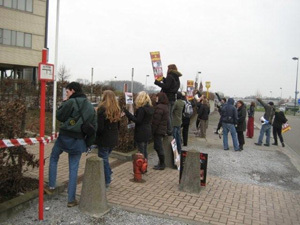 Protest bij Harlan