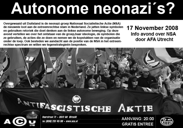Flyer info-avond ACU 17 november
