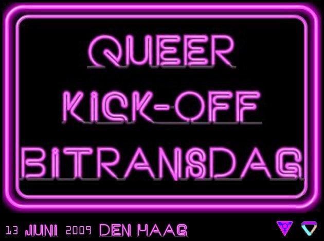 Queer Kick-off BiTransdag. Beeld: Jiro Joli(e).