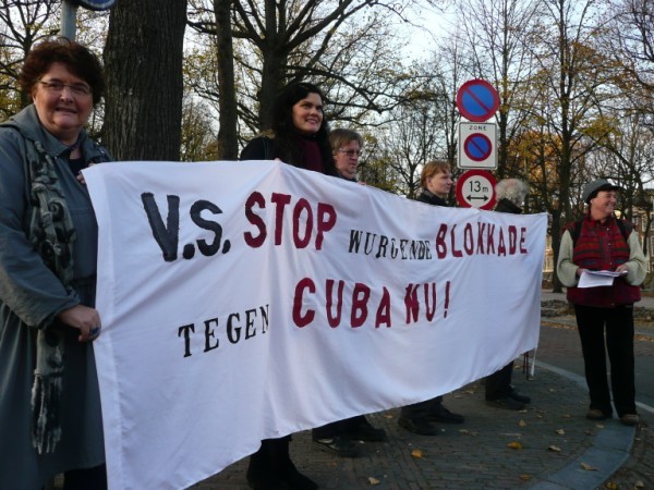 Solidariteit met Cuba.