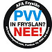 AFA Fryslan campagne sticker