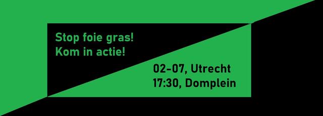 Stop Foie Gras! Utrecht 2 juli 17:30 Domplein