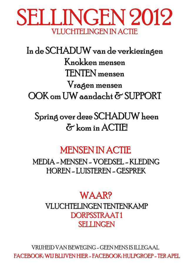 Sellingen Actie Sellingen Actie