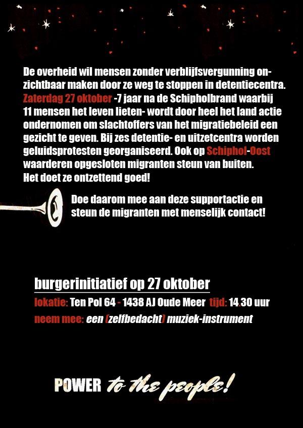 geluidsprotest 27 oktober 2012