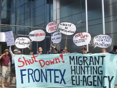 Shut down Frontex! Shut down Frontex!