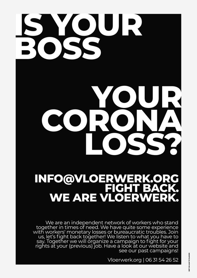 download the poster ok! Vloerwerk Corona poster Engels